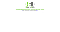 Desktop Screenshot of haart-info.nl